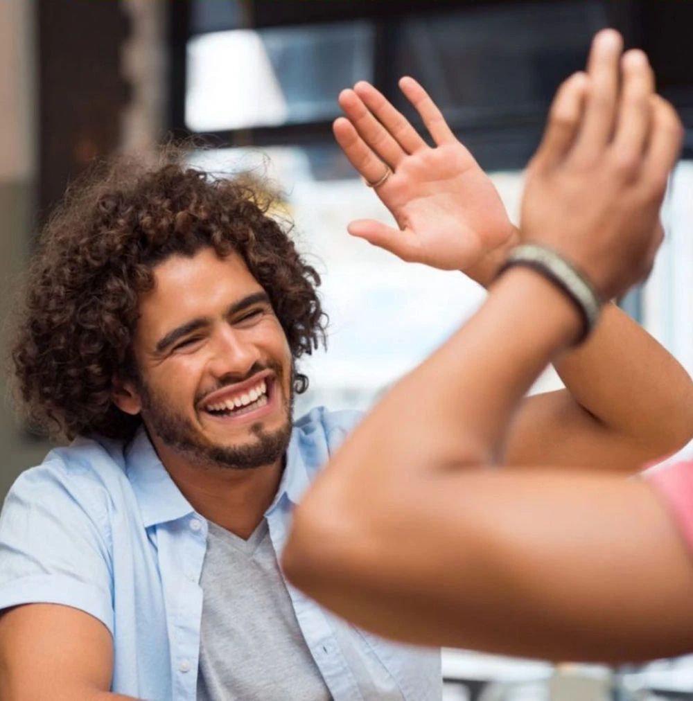 high-fives